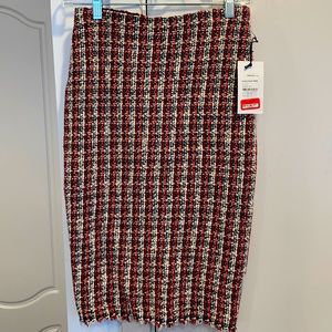 Bailey/44 tweed pencil skirt